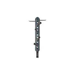 Geräteleiste 'combisystem Flex' dunkelgrau/türkis 49,6 cm