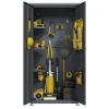 Geräteschrank 'Hanna' Stahl anthrazit 90 x 187 x 65 cm