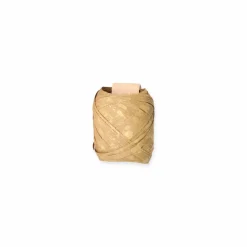 Geschenkband 'Nature Pack Glimmer' Baumwolle grün/gold 12 m