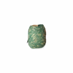 Geschenkband 'Nature Pack Glimmer' Baumwolle grün/gold 12 m