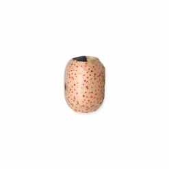 Geschenkband 'Nature Pack Stars' Baumwolle natur/rot 12 m