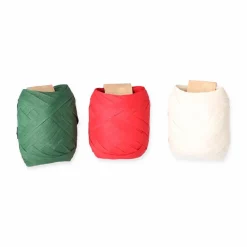 Geschenkband 'Nature Pack' Baumwolle rot 12 m
