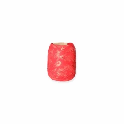 Geschenkband 'Nature Pack Glimmer' Baumwolle rot/gold 12 m