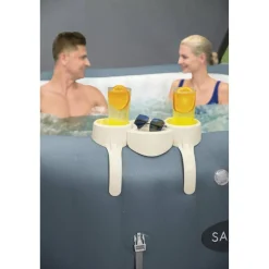 Getränkehalter-Set 'Lay-Z-Spa' weiß 35 x 23,2 x 20,5 cm