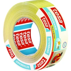 Gewebe-Betonband gelb 50 m x 48 mm