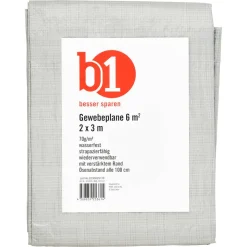 Gewebeplane 'Standard' blau 2 x 3 m