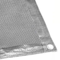 Gewebeplane 'Standard' grau 3 x 4 m