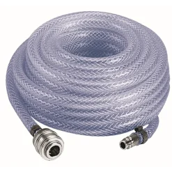 Gewebeschlauch Ø 6 mm 15 m für Kompressoren