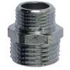 Gewindefitting verchromt 1/2" x 3/8" AG