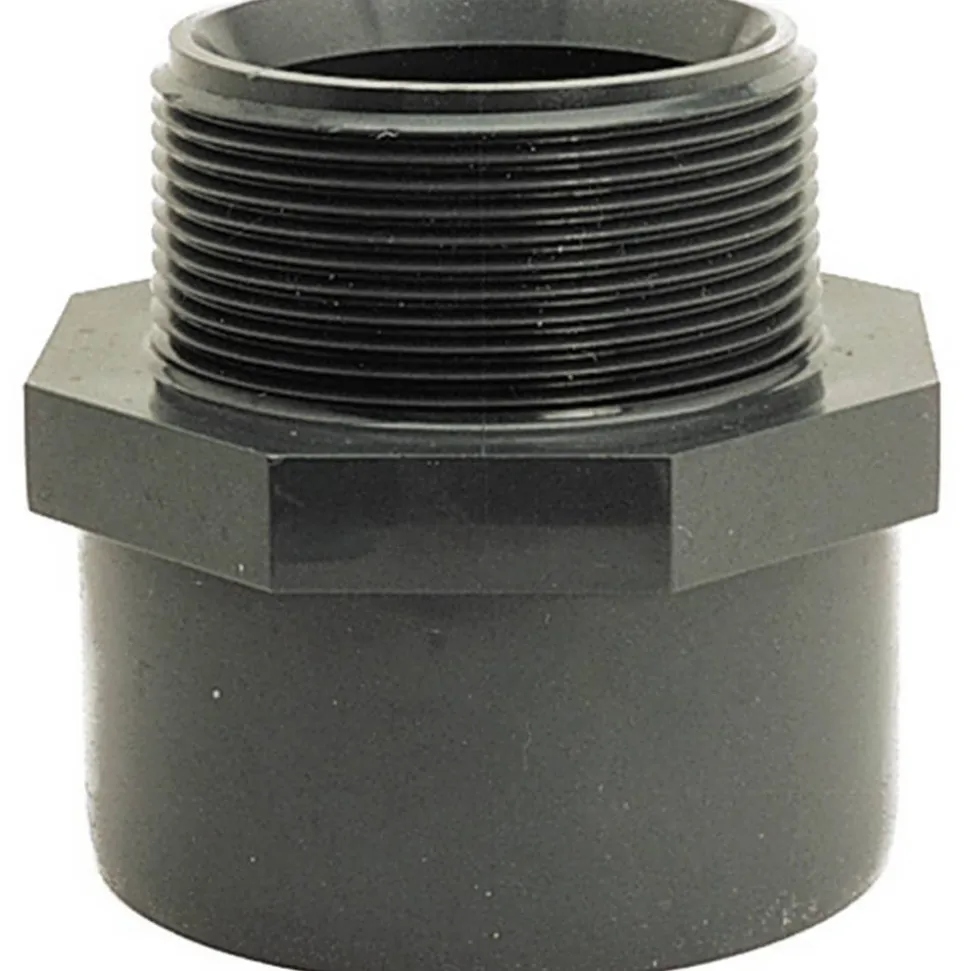 Gewindemuffe Ø 50 mm x 1 1/2" Außengewinde