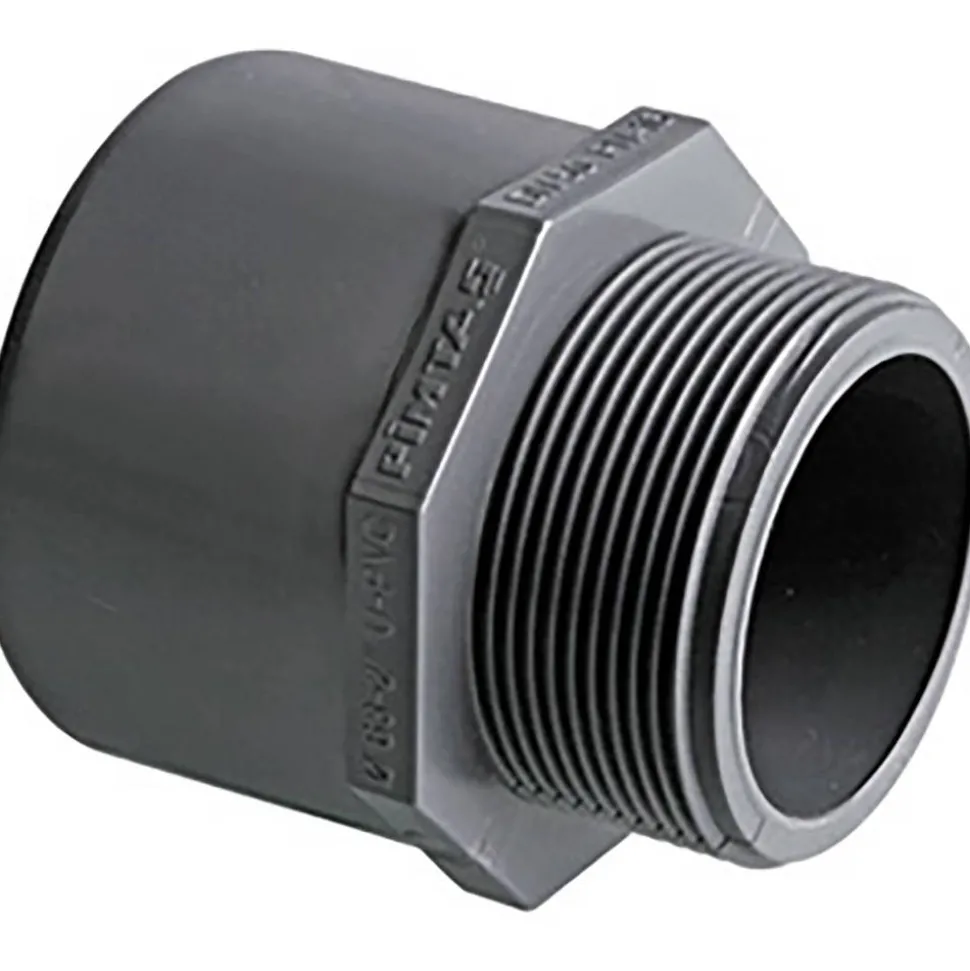 Gewindemuffe Ø 50 mm x 1 1/2" Außengewinde