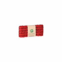 Gitter-Geschenkband 'Nature Alma' Leinen natur 2 m