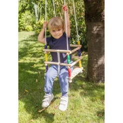Gitterschaukel 'Outdoor Active' Naturholz 30 x 30 cm