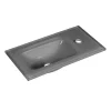 Glasbecken 'SBC' grau 45 x 25 x 9,2 cm