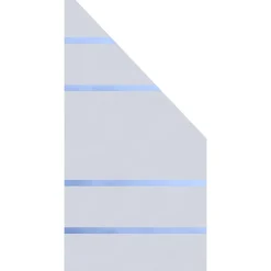 Glaselement 'System Alpha' 90 x 180/90 cm