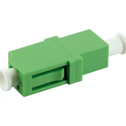 Glasfaseradapter 'LC-Simplex' ohne Flagge grün