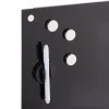 Glas-Memoboard 40 x 40 cm, schwarz