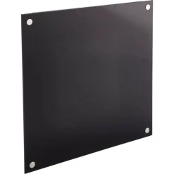Glas-Memoboard 40 x 40 cm, schwarz