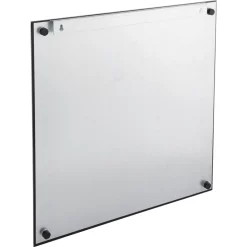 Glas-Memoboard 40 x 40 cm, schwarz