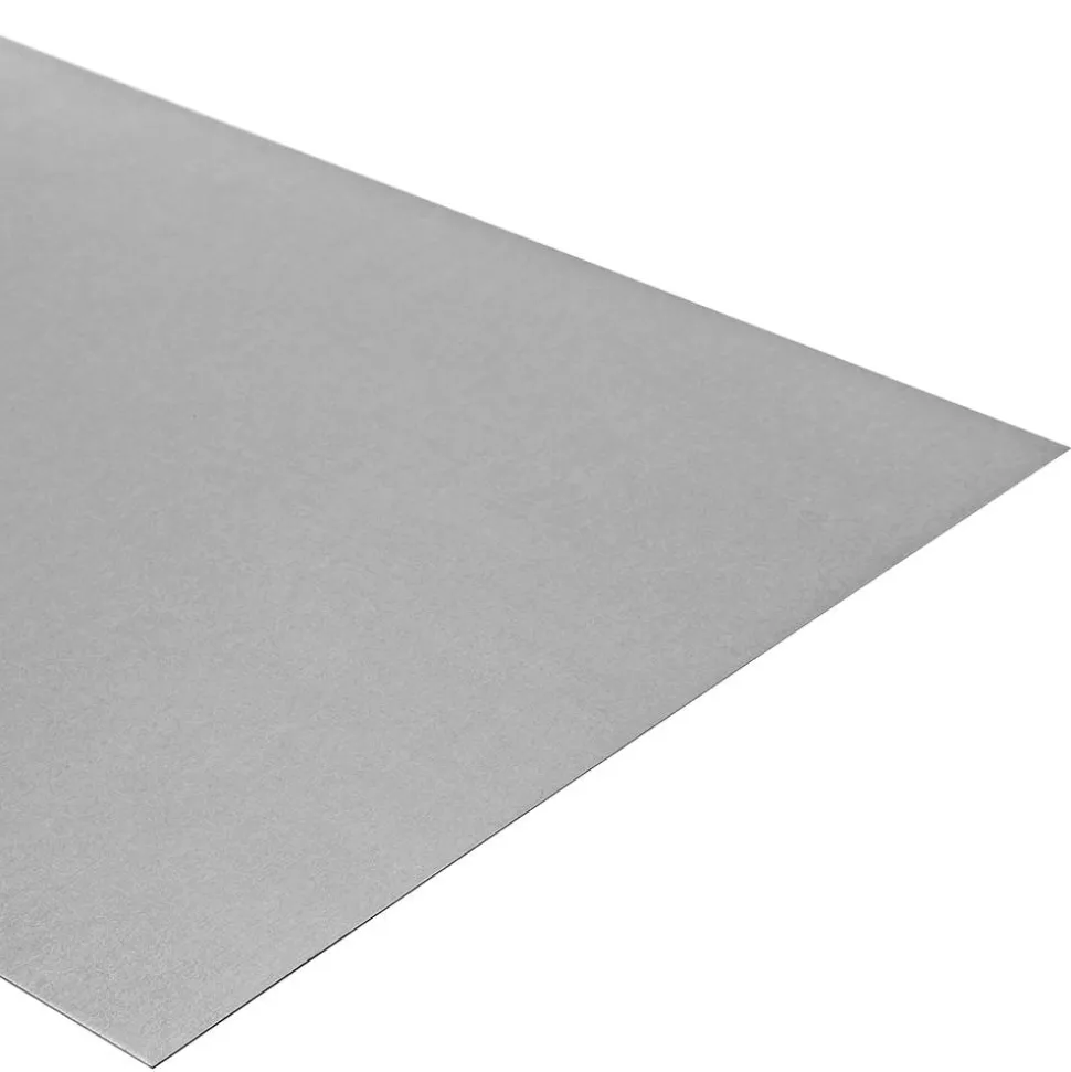 Glattblech verzinkter Stahl 100 x 12 cm