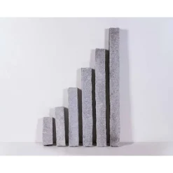 Granitpalisade 'XZ' Granit hellgrau 10 x 10 x 50 cm