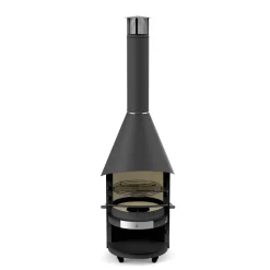 Grillkamin 'Fuego' Stahl anthrazit Ø 70 cm