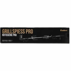 Grillspieß 'Pro' mit Motor Edelstahl 113 cm