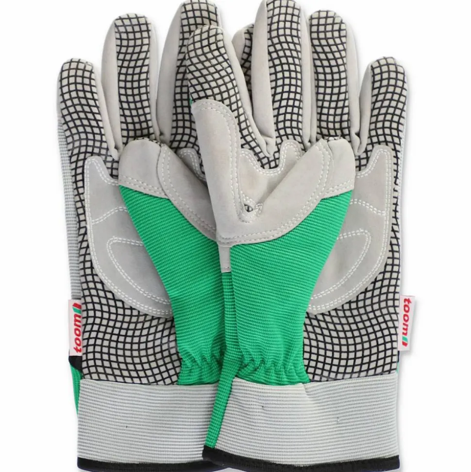 Gärtnerhandschuhe grün/grau Gr. 9