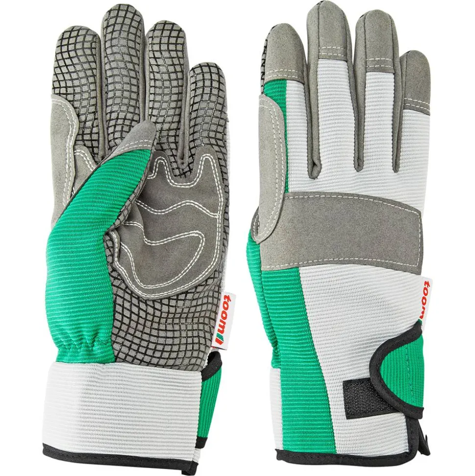 Gärtnerhandschuhe grün/grau Gr. 9