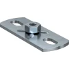 Grundplatte 'GPL M8' Stahl 80 x 30 mm