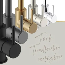 Gästebad-Set 'Perfect Fit' weiß/schwarz 8-teilig