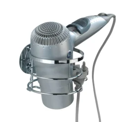 Haartrocknerhalter 'Turbo-Loc' Edelstahl glänzend