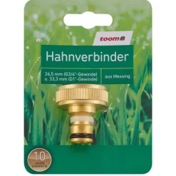 Hahnverbinder 26,5 mm und 33,3 mm