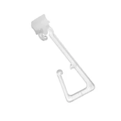 Haken für Stoffösen transparent 10 Stück