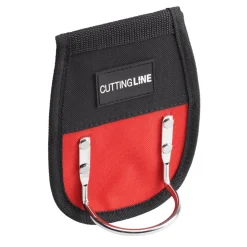 Hammerhalter Nylon Gürtelclip rot/schwarz