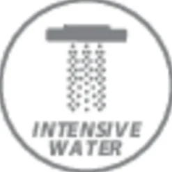 Handbrausen-Set 'Softwater' Edelstahl chromfarben 3-teilig