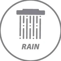 Handbrause 'Watersaving' verchromt rund Ø 9,6 cm