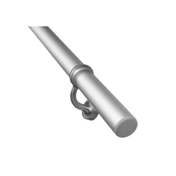Handlaufset 'H16' Aluminium eloxiert Ø 42 x 1500 mm