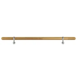 Handlaufset 'H22' Eiche versiegelt Ø 42 x 1500 mm