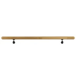Handlaufset 'H28' Eiche versiegelt Ø 42 x 1500 mm