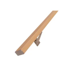 Handlaufset 'HC2' CubeRail Buche roh 50 x 25 x 1200 mm