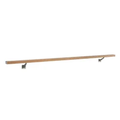 Handlaufset 'HC2' CubeRail Buche roh 50 x 25 x 1200 mm