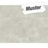 Handmuster zum Designboden 'Modular ONE' Beton weiß 8 mm