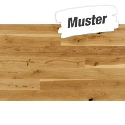 Handmuster zum Parkett 'Basic 11-5' Eiche Rustikal gebürstet eichefarben 11,5 mm