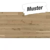 Handmuster zum Parkett 'Basic 11-5' Eiche weiß naturgeölt hellbraun 11,5 mm