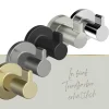 Handtuchhaken 'Juna' Ø 35 mm gold 2er-Set