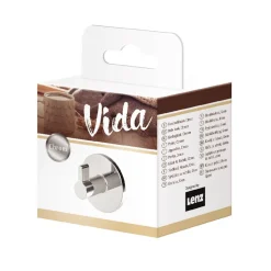 Handtuchhaken 'Vida' rund verchromt