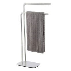 Handtuchständer 'Iria' Edelstahl matt 2 Stangen 48 x 20 x 81,5 cm