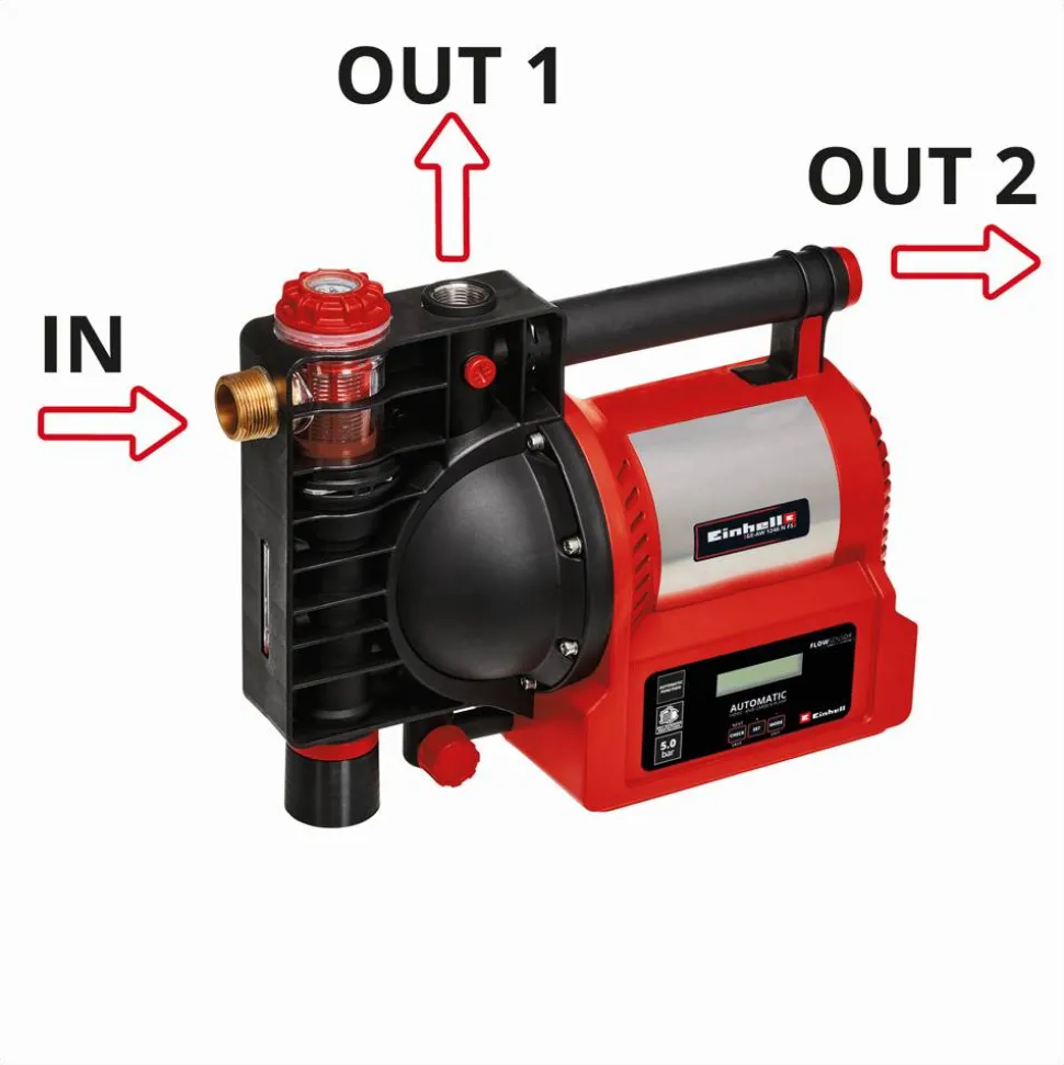 Hauswasserautomat 'GE-AW 1246 N FS' 1200 W 4600 l/h