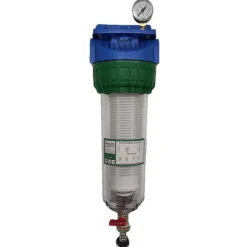 Hauswasserfilter 3/4" mit Manometer